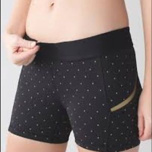 Black Lululemon shorts